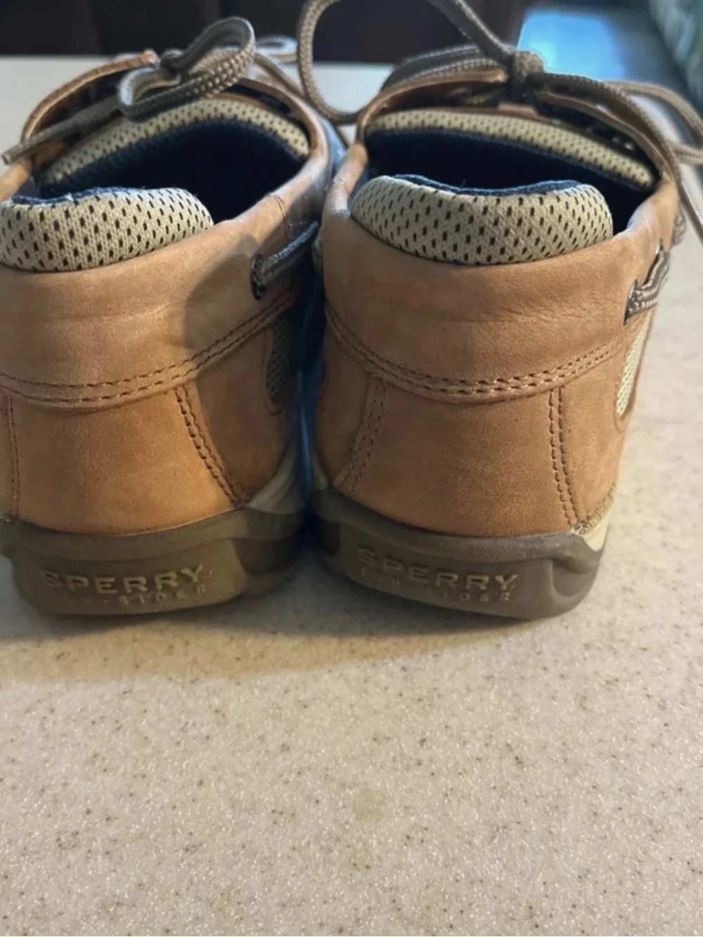 Sperry Kids Tan Boat Shoes